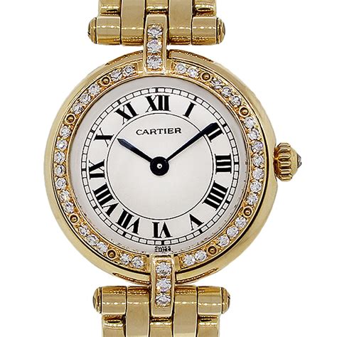 cartier diamond watch womens|cartier watches with diamonds price.